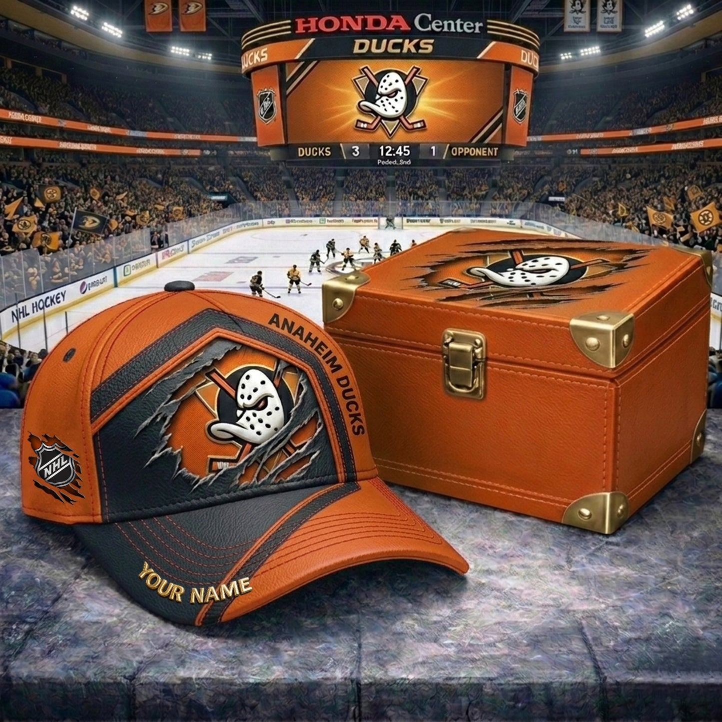 PREMIUM NHL X AD CRACK CUSTOM NAME V3 PLUS HAT NDT NHM 210426