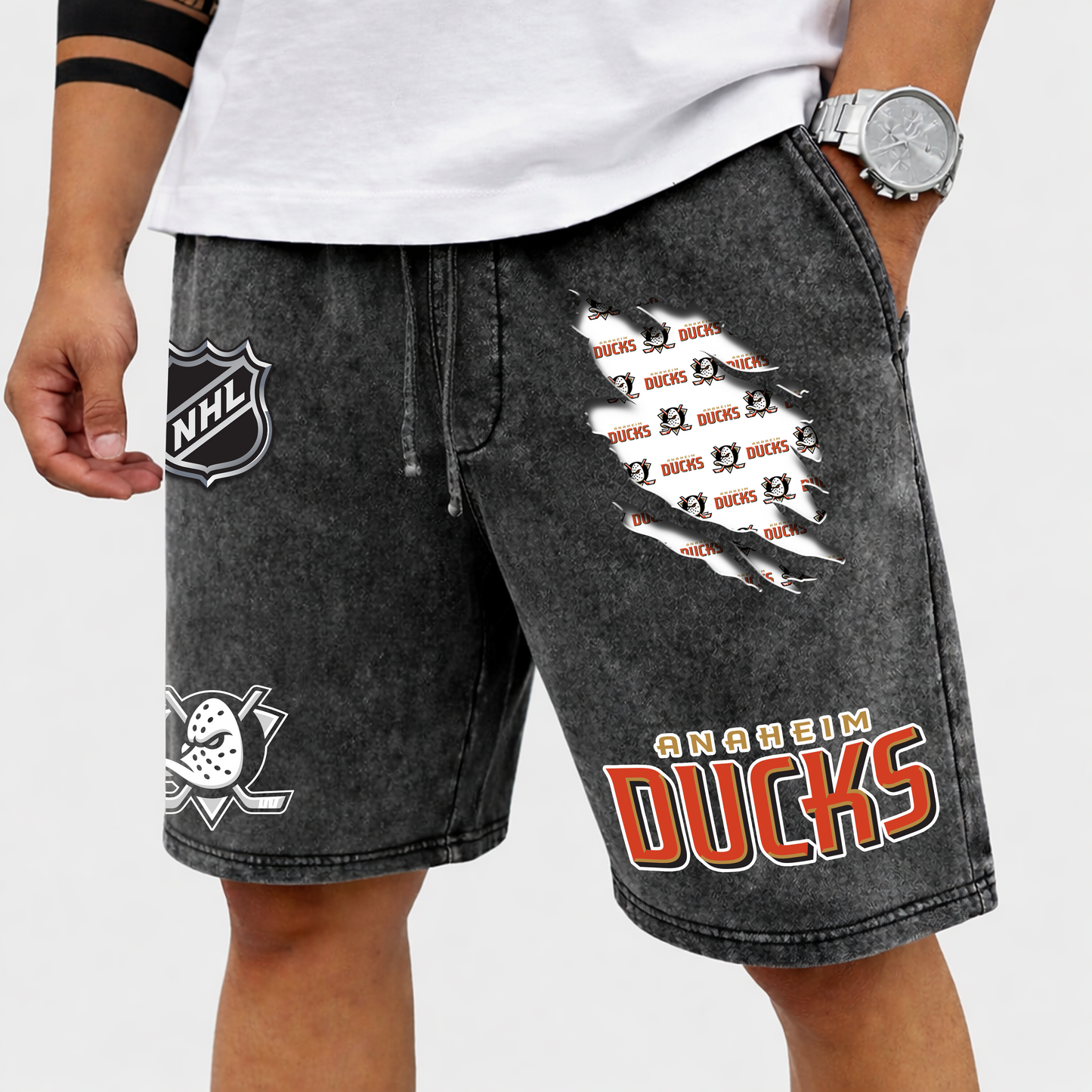 PREMIUM NHL X AD WASH SHORT FOR SUMMERS HOLIDAY V2 NDT VHM 080426