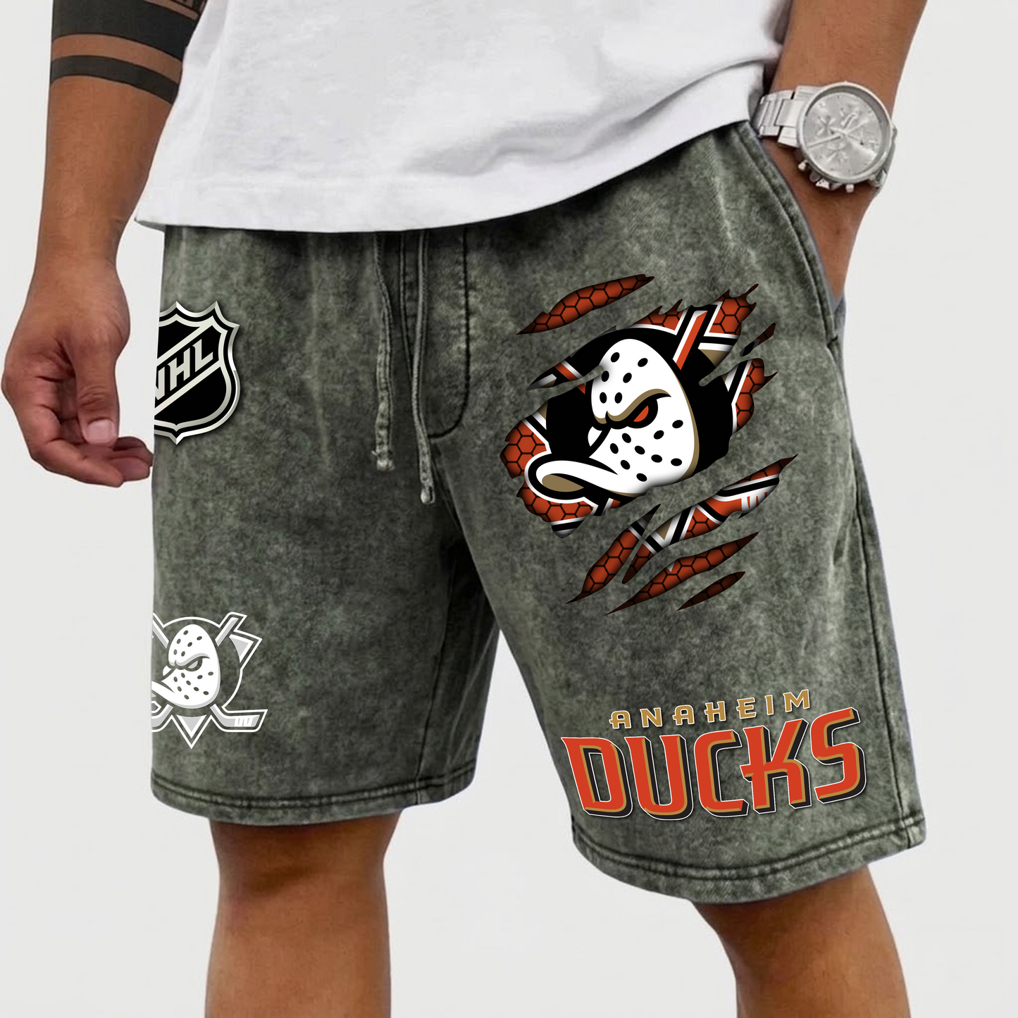 PREMIUM NHL X AD WASH SHORTS FOR SUMMER HOLIDAY NDT VHM  070426