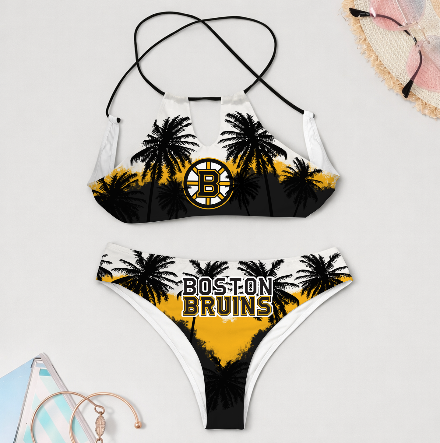 PREMIUM NHL X BB 3D Women Cami Swimsuit Women Bikini For Summer HOLIDAY