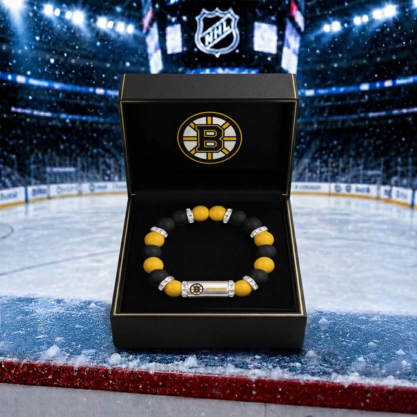 PREMIUM NHL X BB Custom Name Handcrafted Lucky Energy Bracelet Gift For Fans - Limited Edition NDT NHM 270526