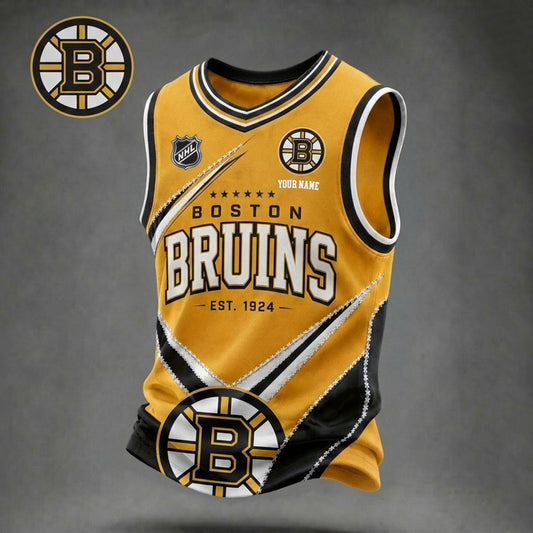 PREMIUM NHL X BB Game Day V-Neck Tank Top Custome Shirt NDT NHM 060626