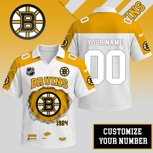 PREMIUM NHL X BB Streetwear Polo Shirt Custom Gifts For Fan NDT VHM 010626