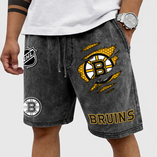 PREMIUM NHL X BB WASH SHORTS FOR SUMMER HOLIDAY NDT VHM  070426