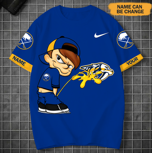 PREMIUM NHL X BS Funny Peeing Boy New Tshirt Custom Name NDT VHM 160426