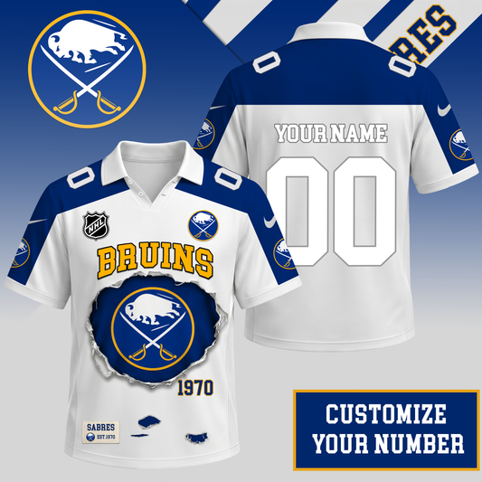 PREMIUM NHL X BS Streetwear Polo Shirt Custom Gifts For Fan NDT VHM 010626
