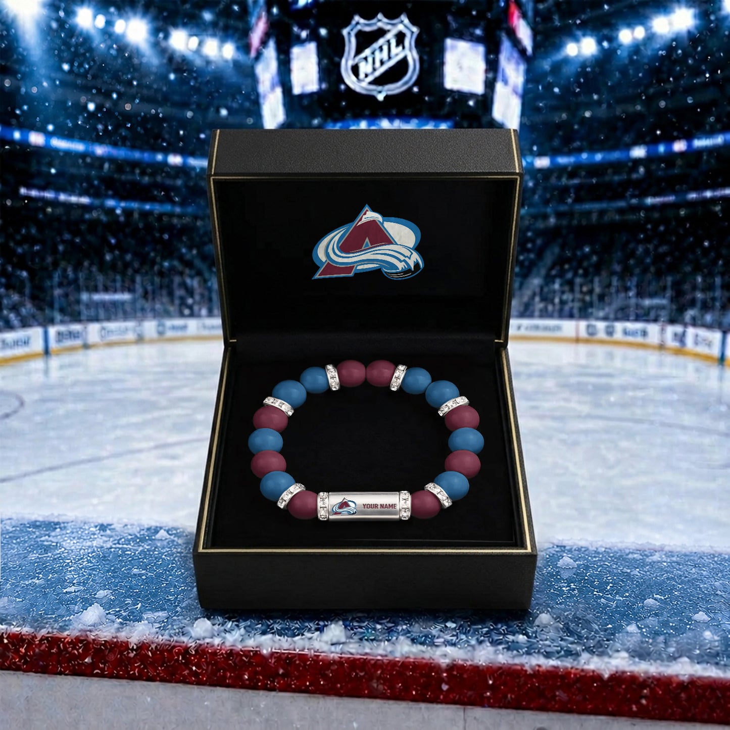 PREMIUM NHL X CA Custom Name Handcrafted Lucky Energy Bracelet Gift For Fans - Limited Edition NDT NHM 270526
