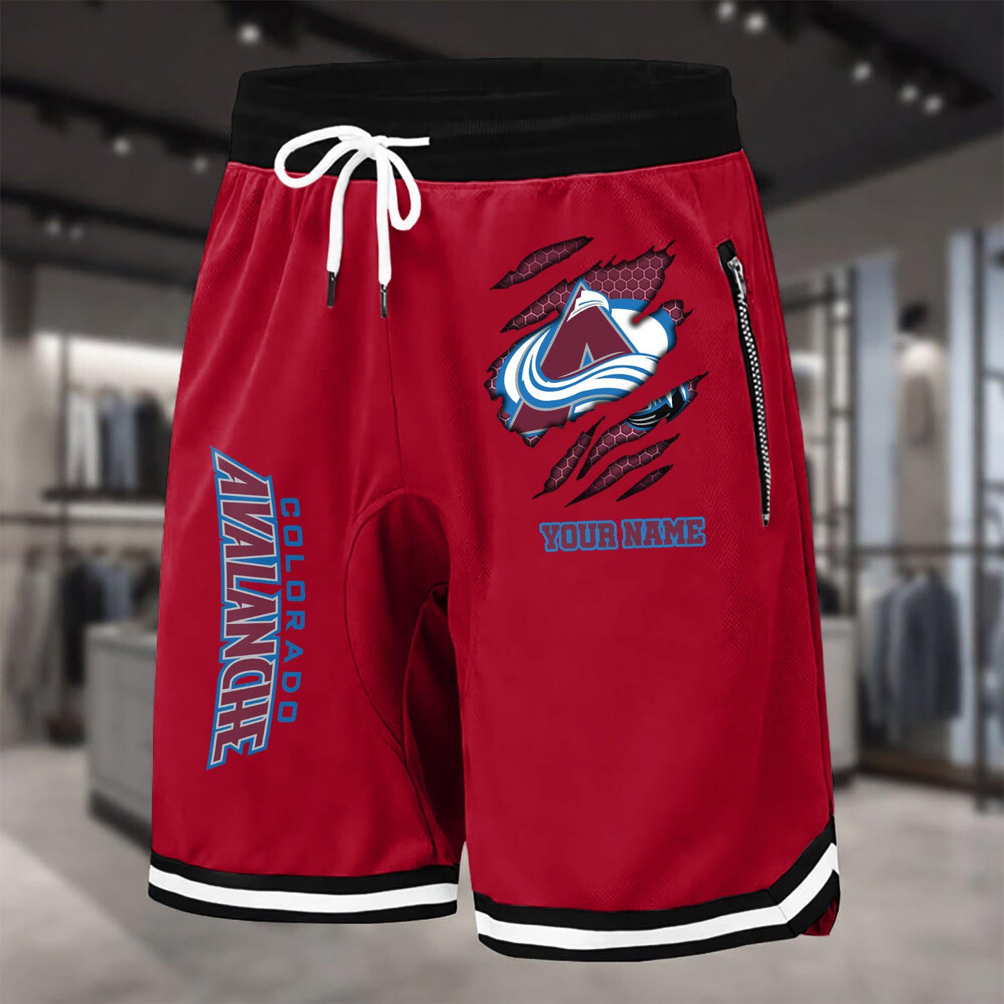 PREMIUM NHL X CA Summer Fitness Breathable Basketball Shorts NDT NHM 240426