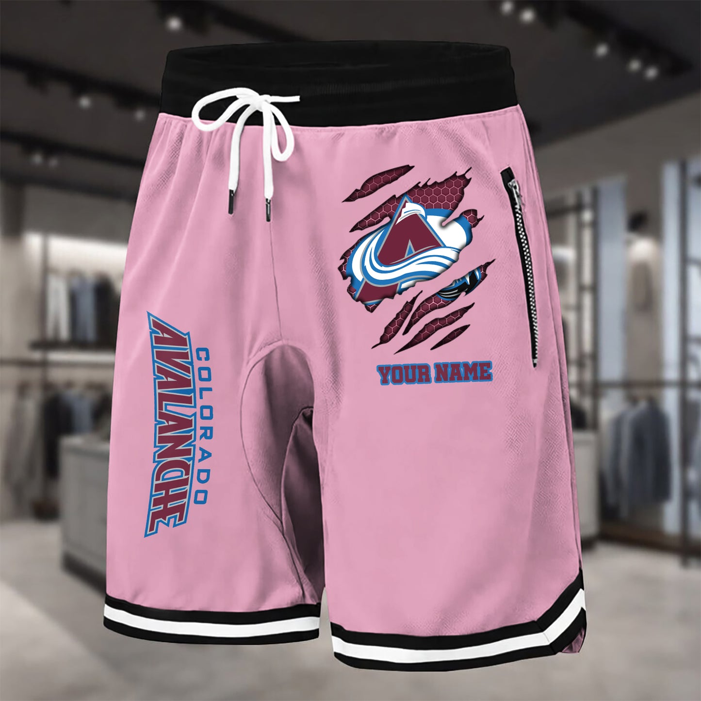 PREMIUM NHL X CA Summer Fitness Breathable Basketball Shorts NDT NHM 240426