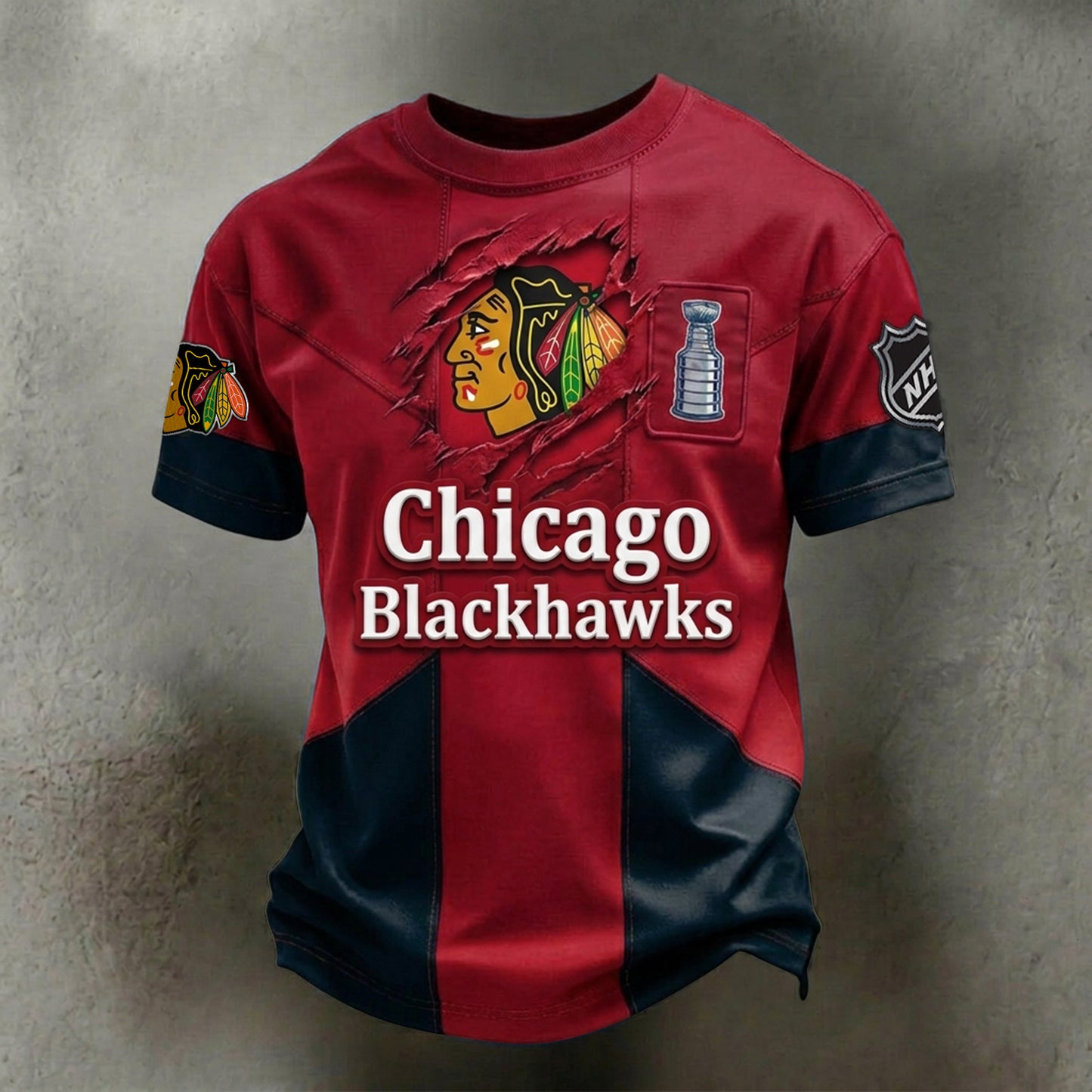 PREMIUM NHL X CB CRACK SHIRT FOR SUMMER HOLIDAY NDT NHM 080526