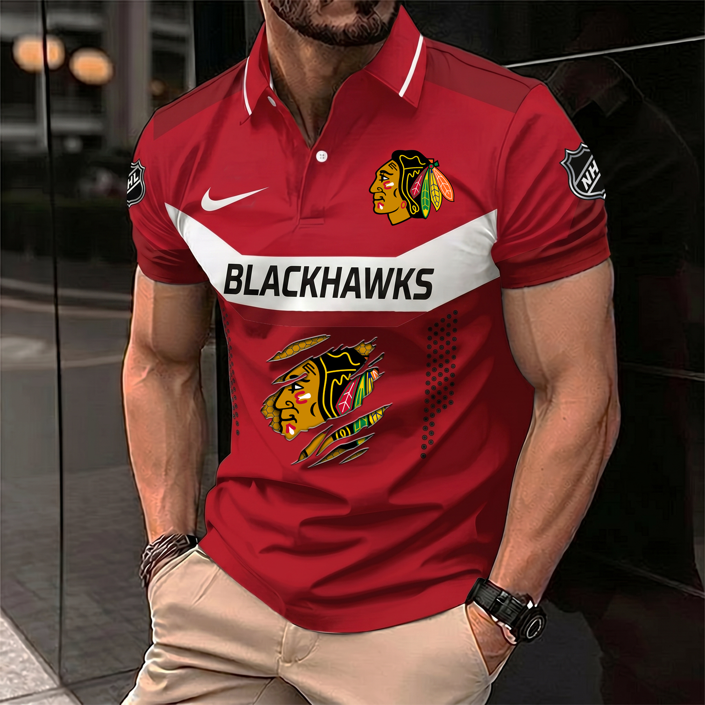 PREMIUM NHL X CB SHIRT FOR SUMMER HOLIDAY NDT VHM 140526