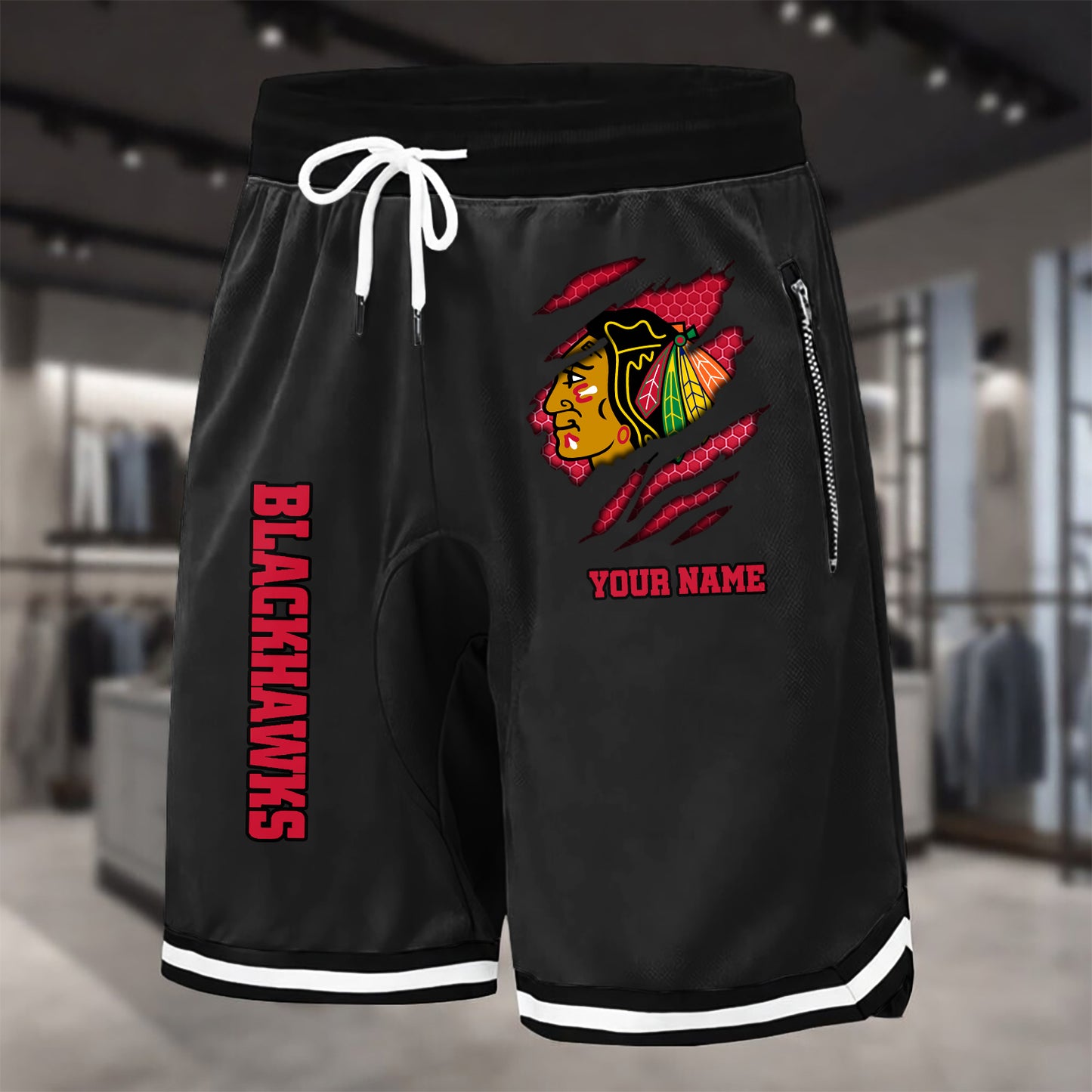 PREMIUM NHL X CB Summer Fitness Breathable Basketball Shorts NDT NHM 240426
