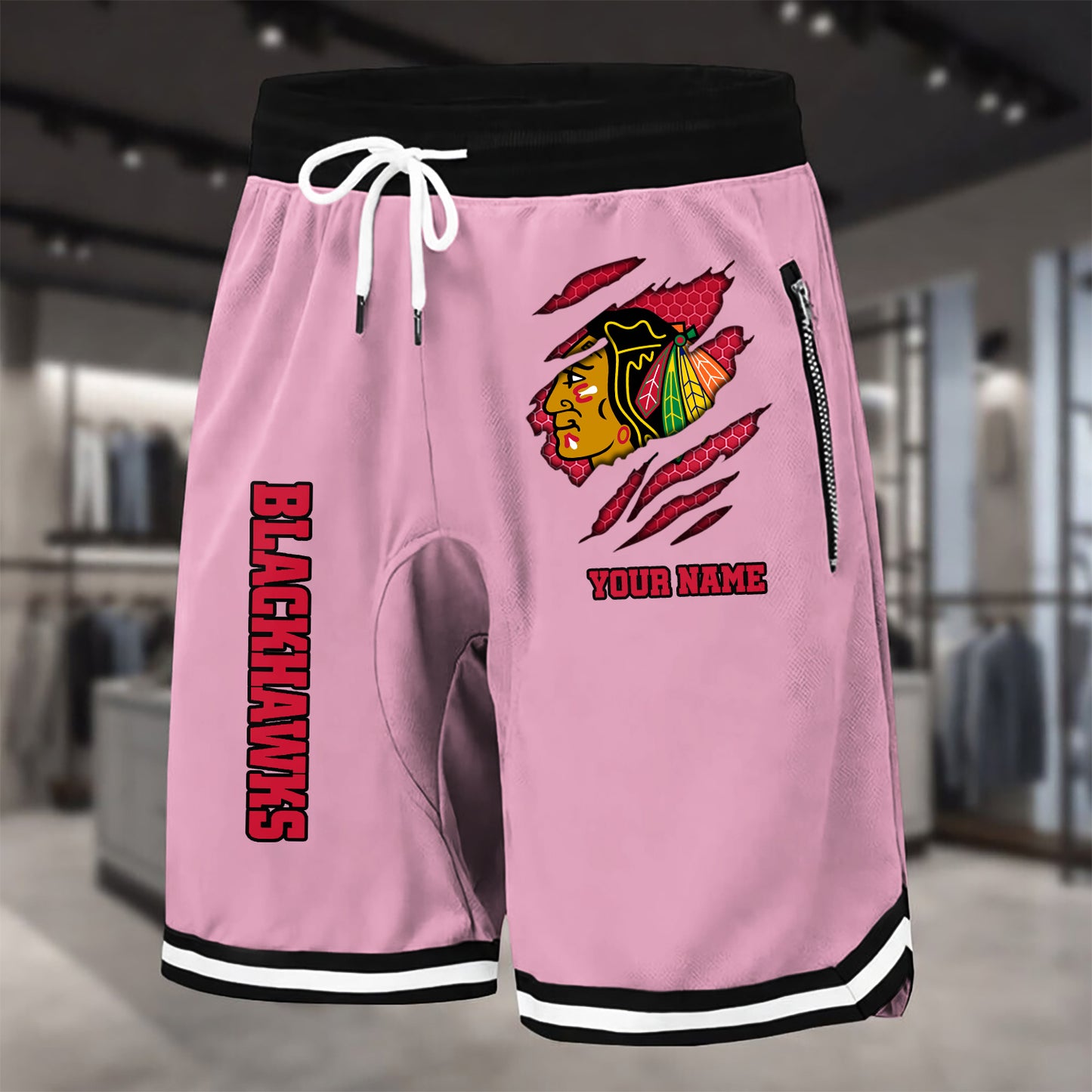 PREMIUM NHL X CB Summer Fitness Breathable Basketball Shorts NDT NHM 240426