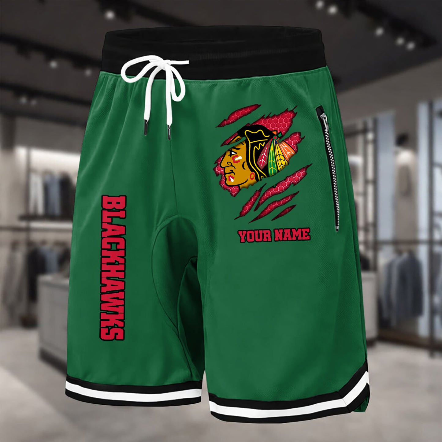 PREMIUM NHL X CB Summer Fitness Breathable Basketball Shorts NDT NHM 240426