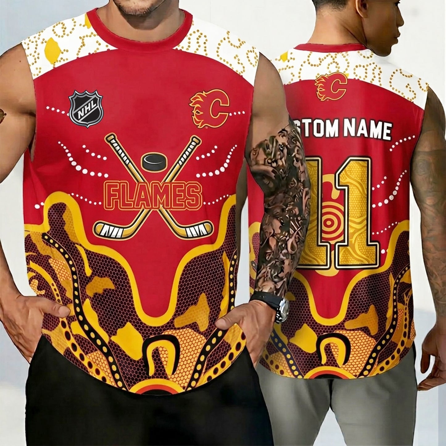 PREMIUM NHL X CF Personalized Tank Top Limited Editions NDT NHM 160526