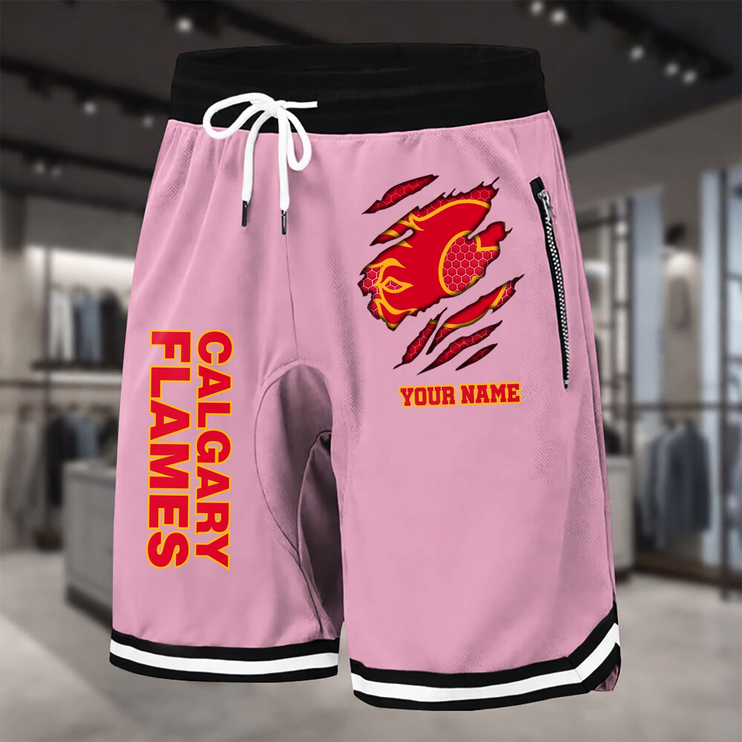 PREMIUM NHL X CF Summer Fitness Breathable Basketball Shorts NDT NHM 240426