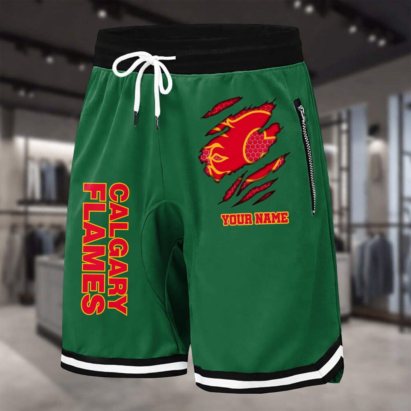 PREMIUM NHL X CF Summer Fitness Breathable Basketball Shorts NDT NHM 240426