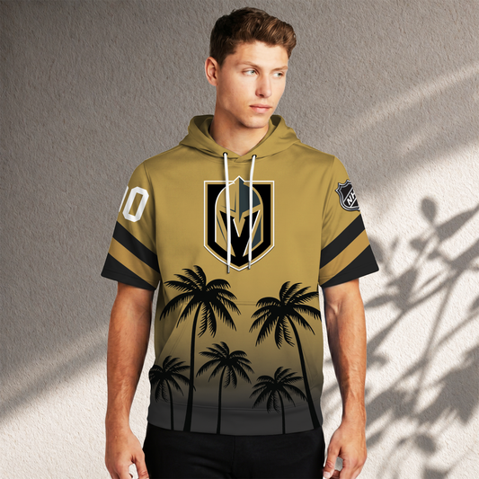 PREMIUM NHL X CGK Short Sleeve Hoodie T-Shirt FOR SUMMER HOLIDAY NDT VHM 160526