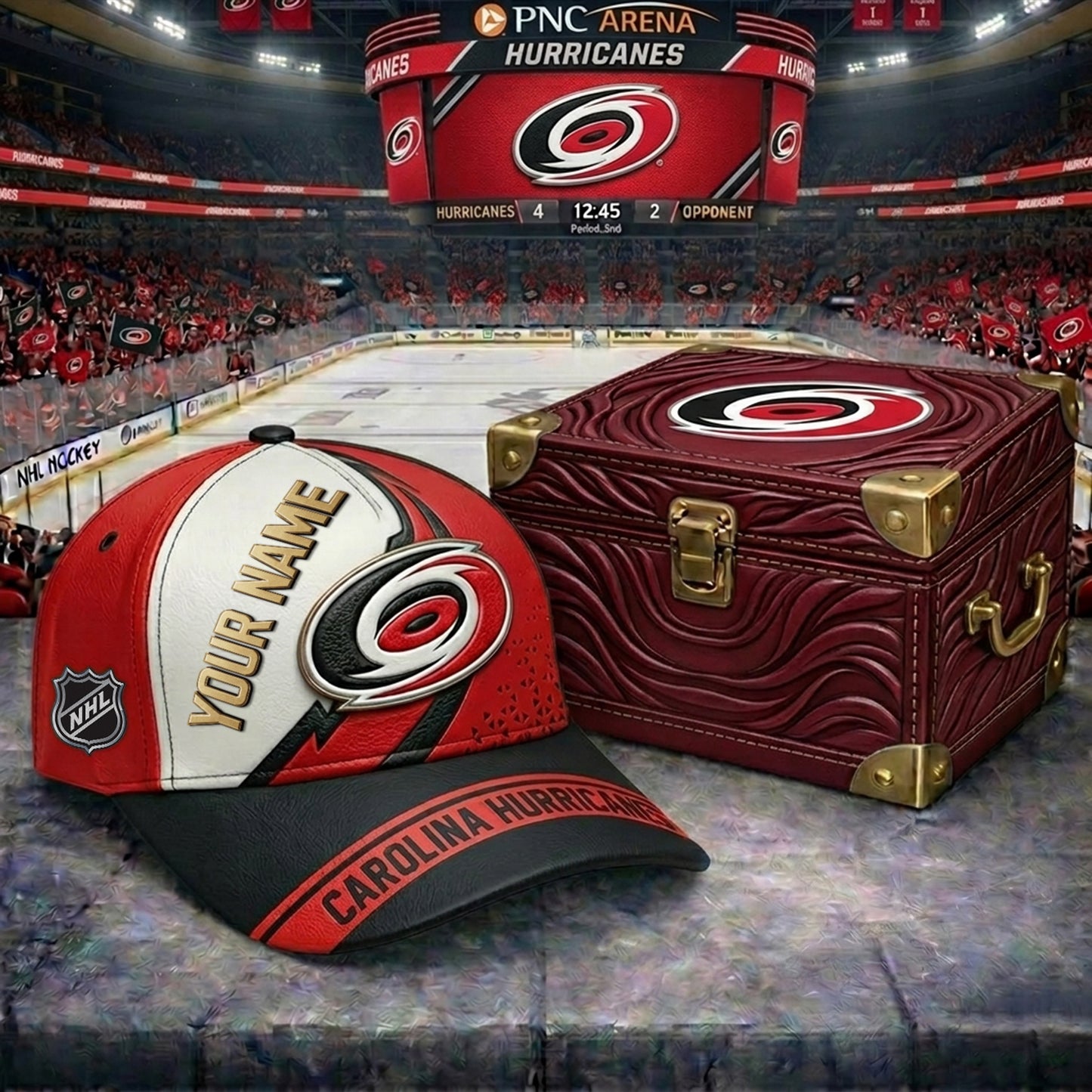 PREMIUM NHL X CH CRACK CUSTOM NAME V4 HAT NDT NHM 200426