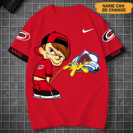 PREMIUM NHL X CH Funny Peeing Boy New Tshirt Custom Name NDT VHM 160426