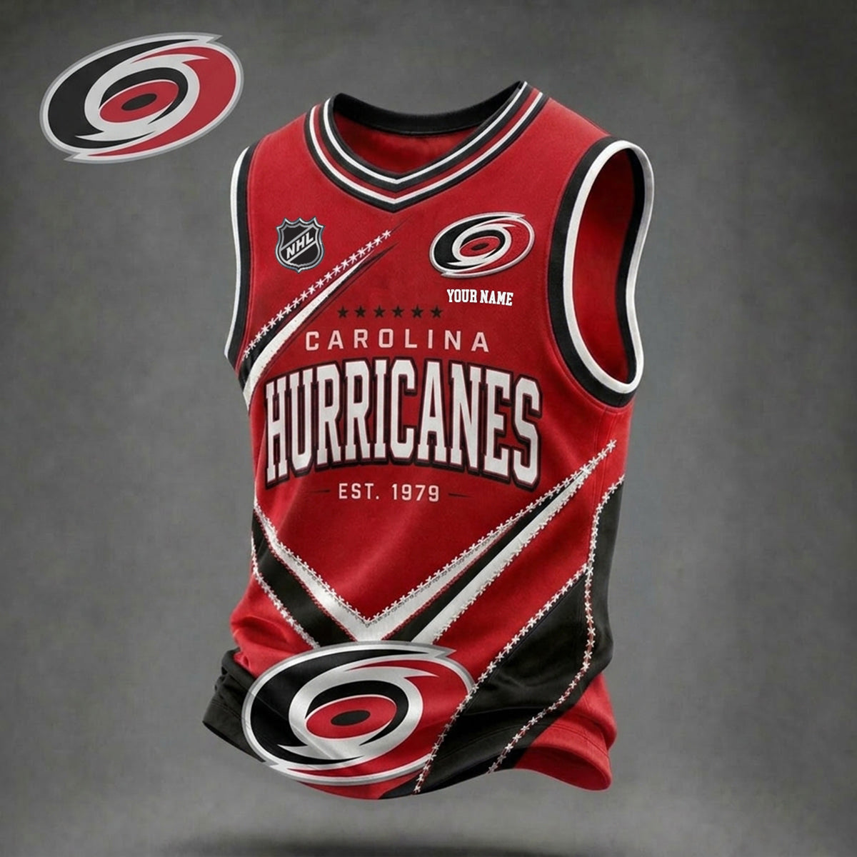 PREMIUM NHL X CH Game Day V-Neck Tank Top Custome Shirt NDT NHM 060626