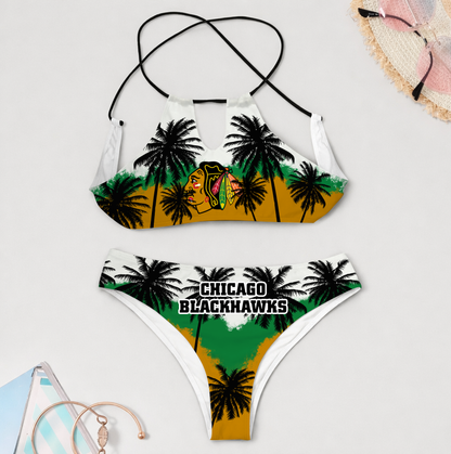 PREMIUM NHL X CHI 3D Women Cami Swimsuit Women Bikini For Summer HOLIDAY