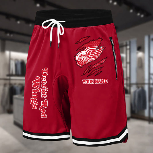 PREMIUM NHL X DRW Summer Fitness Breathable Basketball Shorts NDT NHM 240426