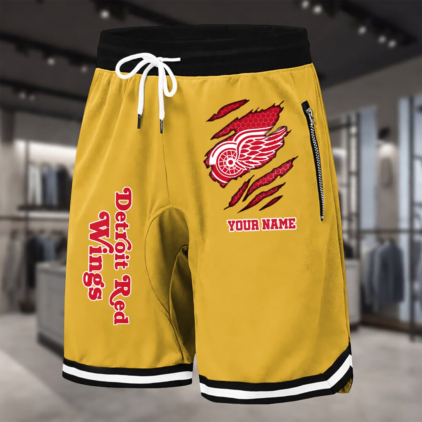 PREMIUM NHL X DRW Summer Fitness Breathable Basketball Shorts NDT NHM 240426