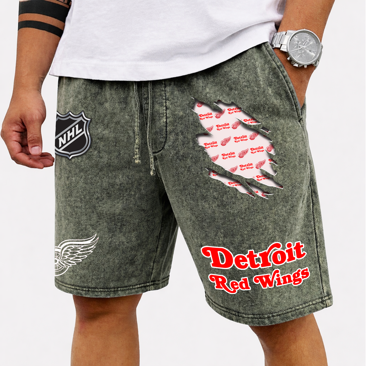 PREMIUM NHL X DRW WASH SHORT FOR SUMMERS HOLIDAY V2 NDT VHM 080426