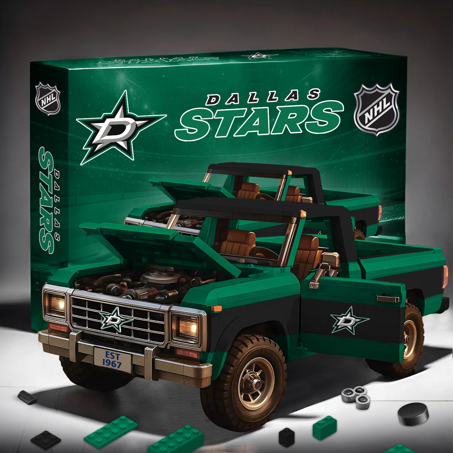 PREMIUM NHL X DS Elite Craft Ford F150 3D Build Your Own Toy NDT NHM 180426