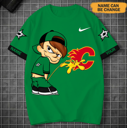 PREMIUM NHL X DS Funny Peeing Boy New Tshirt Custom Name NDT VHM 160426