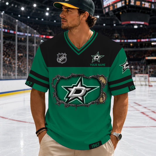 PREMIUM NHL X DS Streetwear V-neck Shirt Custom Gifts For Fan NDT NHM 290526