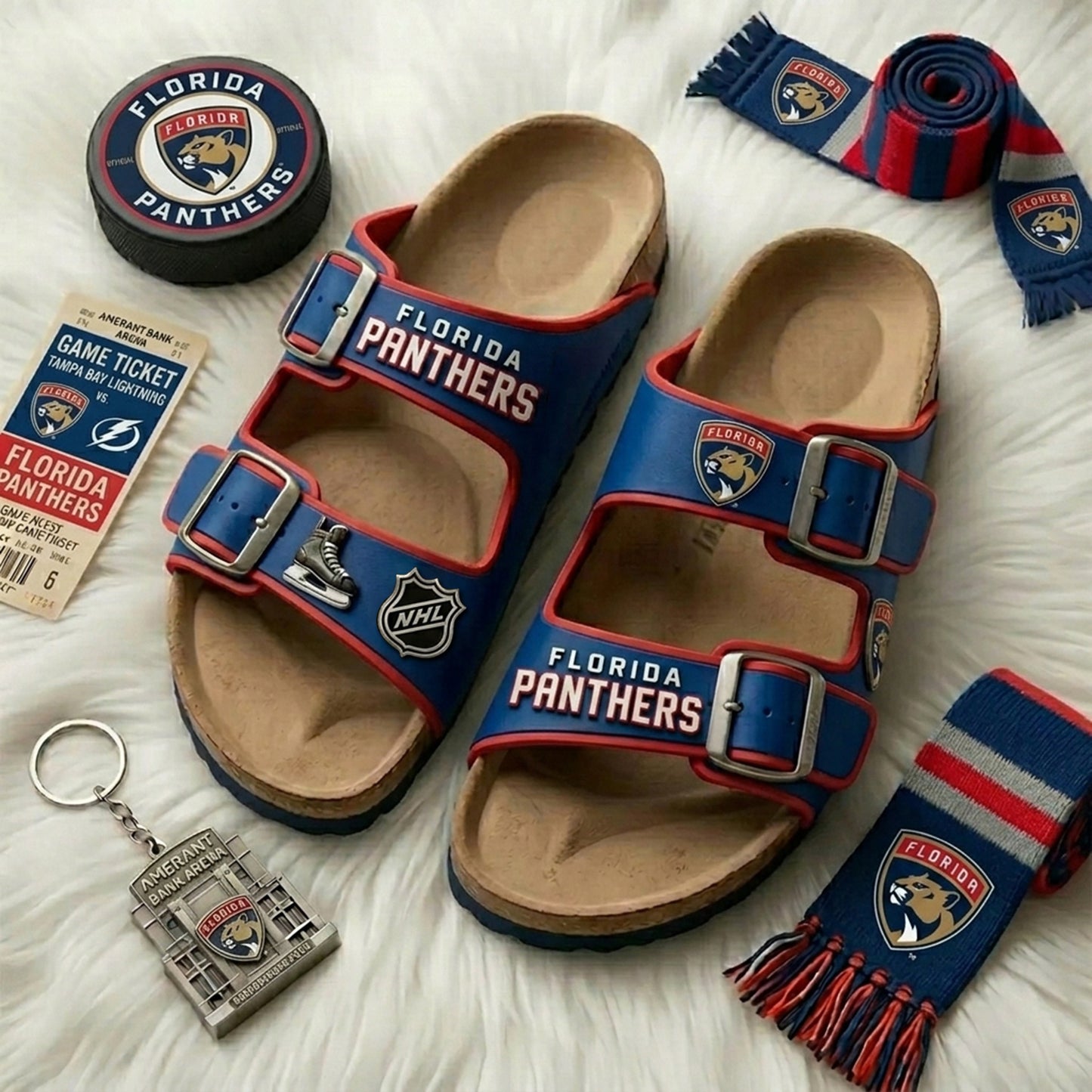 PREMIUM NHL X FP Birken-Inspired Double-Strap Sandals For Summer Holiday V3 NDT NHM 180526