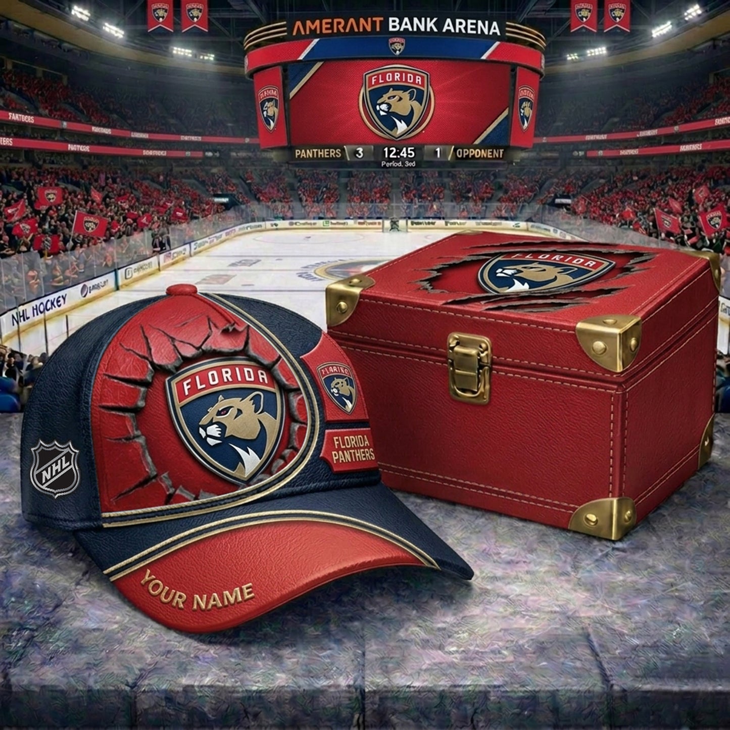 PREMIUM NHL X FP CRACK CUSTOM NAME HAT V303 NDT NHM 150526
