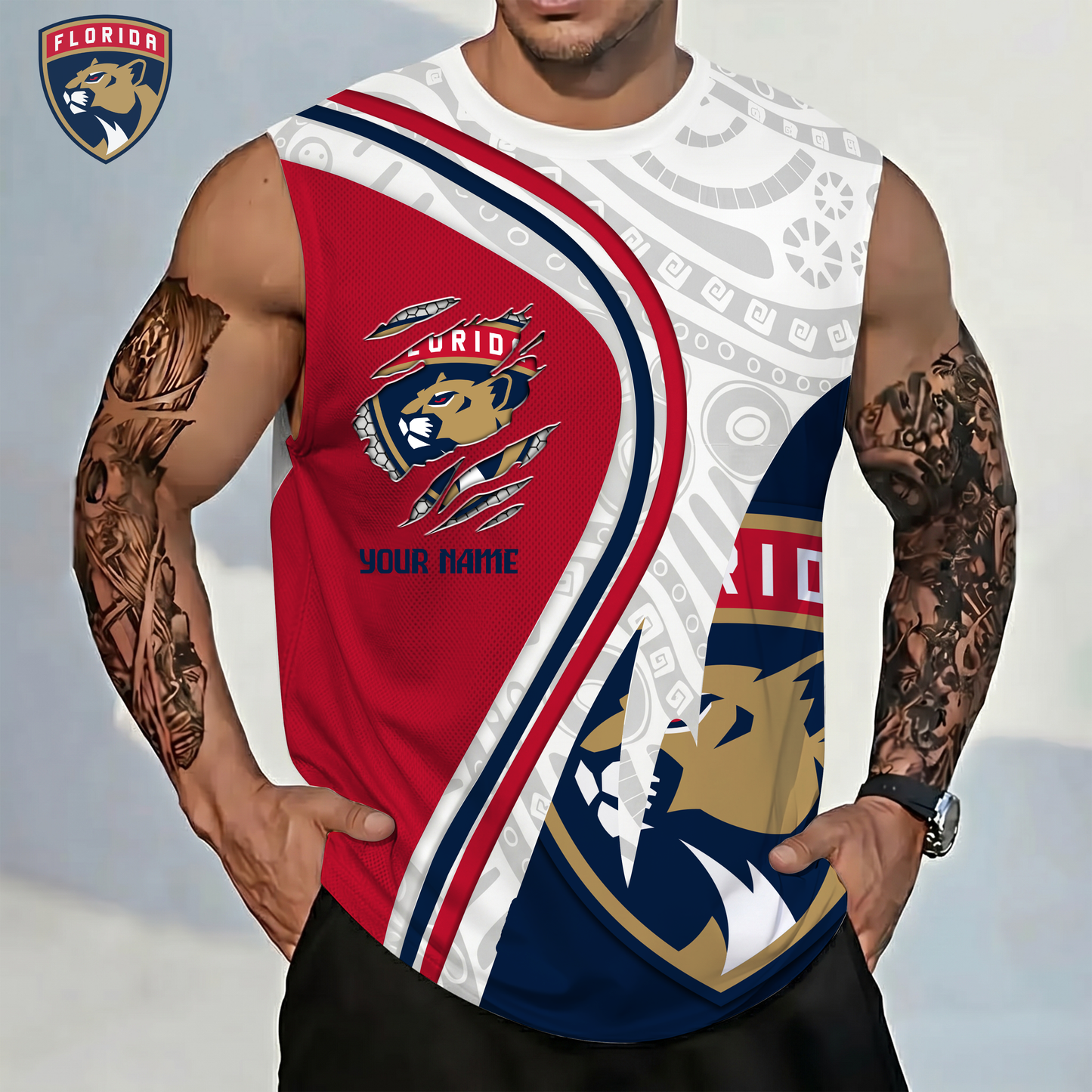 PREMIUM NHL X FP Personalized Tank Top Gift For Fans NDT VHM 140526