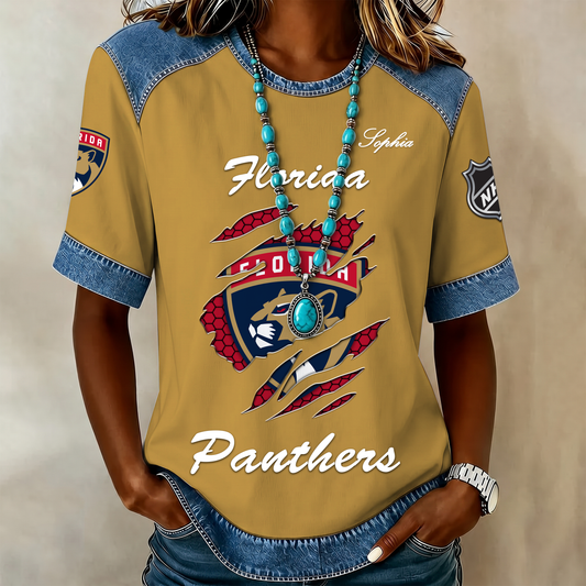 PREMIUM NHL X FP Women Retro T Shirt Custom Name Limited Edition NDT VHM 190526