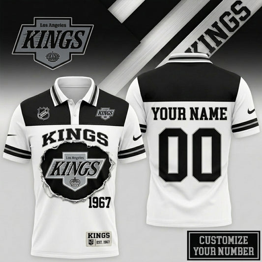 PREMIUM NHL X LAK CLASSIC POLO SHIRT LIMITED EDITIONS NDT NHM 010626