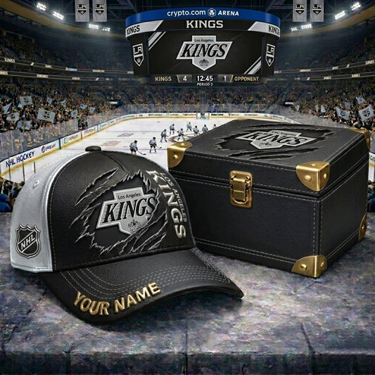 PREMIUM NHL X LAK CRACK CUSTOM NAME HAT NDT NHM 160426