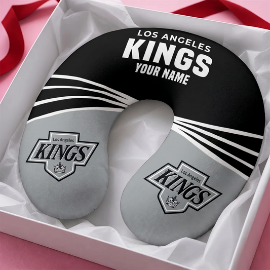 PREMIUM NHL X LAK Neck Pillow Custome Name For Fan NDT VHM 150526