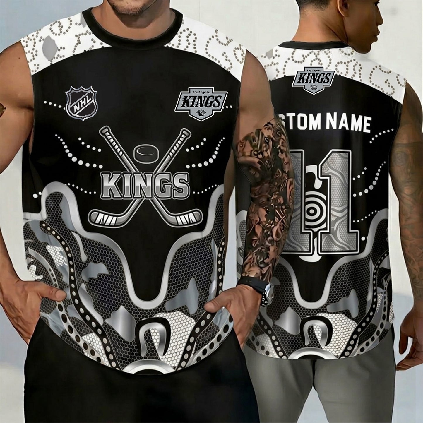 PREMIUM NHL X LAK Personalized Tank Top Limited Editions NDT NHM 160526
