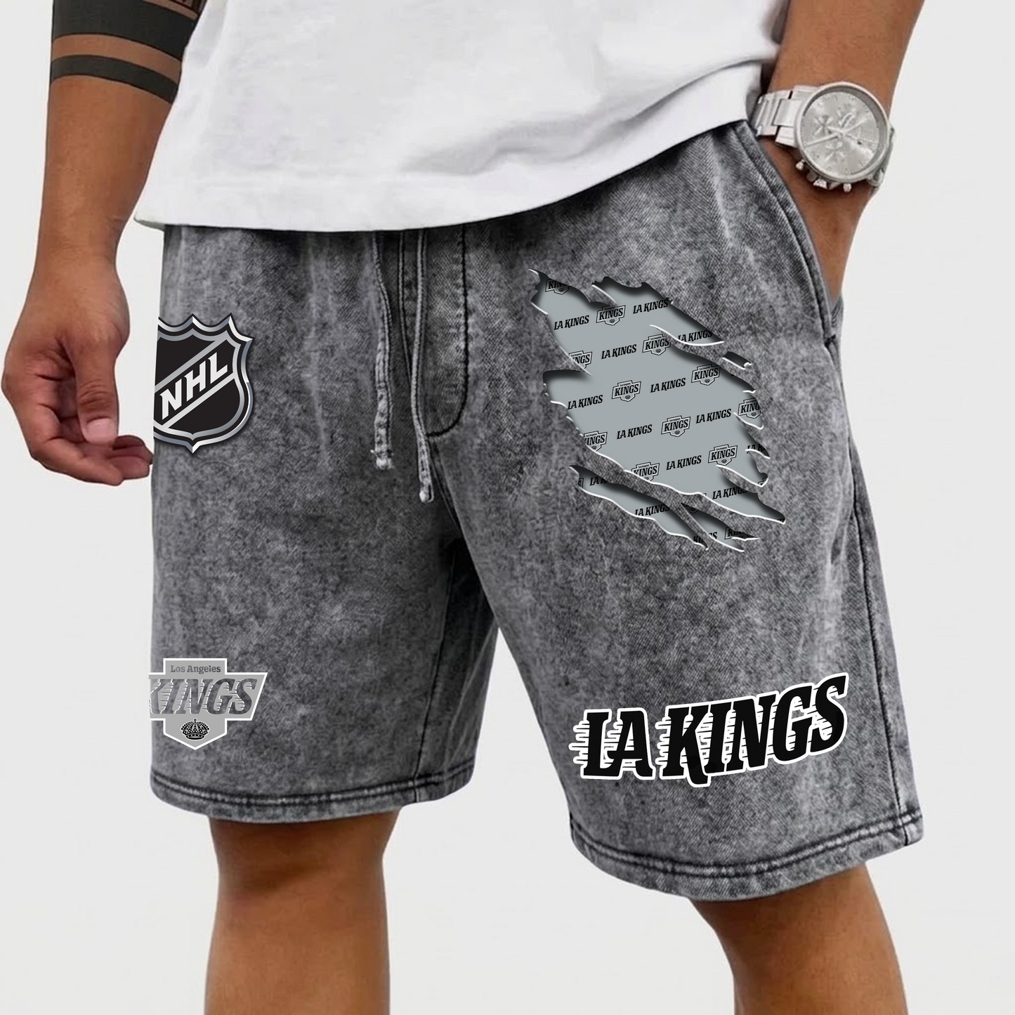 PREMIUM NHL X LAK WASH SHORT FOR SUMMERS HOLIDAY V2 NDT VHM 080426