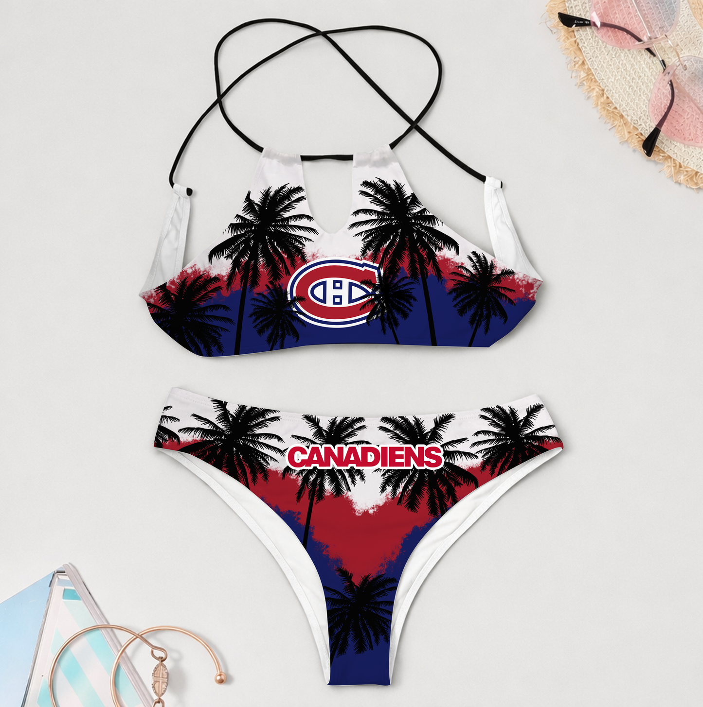 PREMIUM NHL X MC 3D Women Cami Swimsuit Women Bikini For Summer HOLIDAY