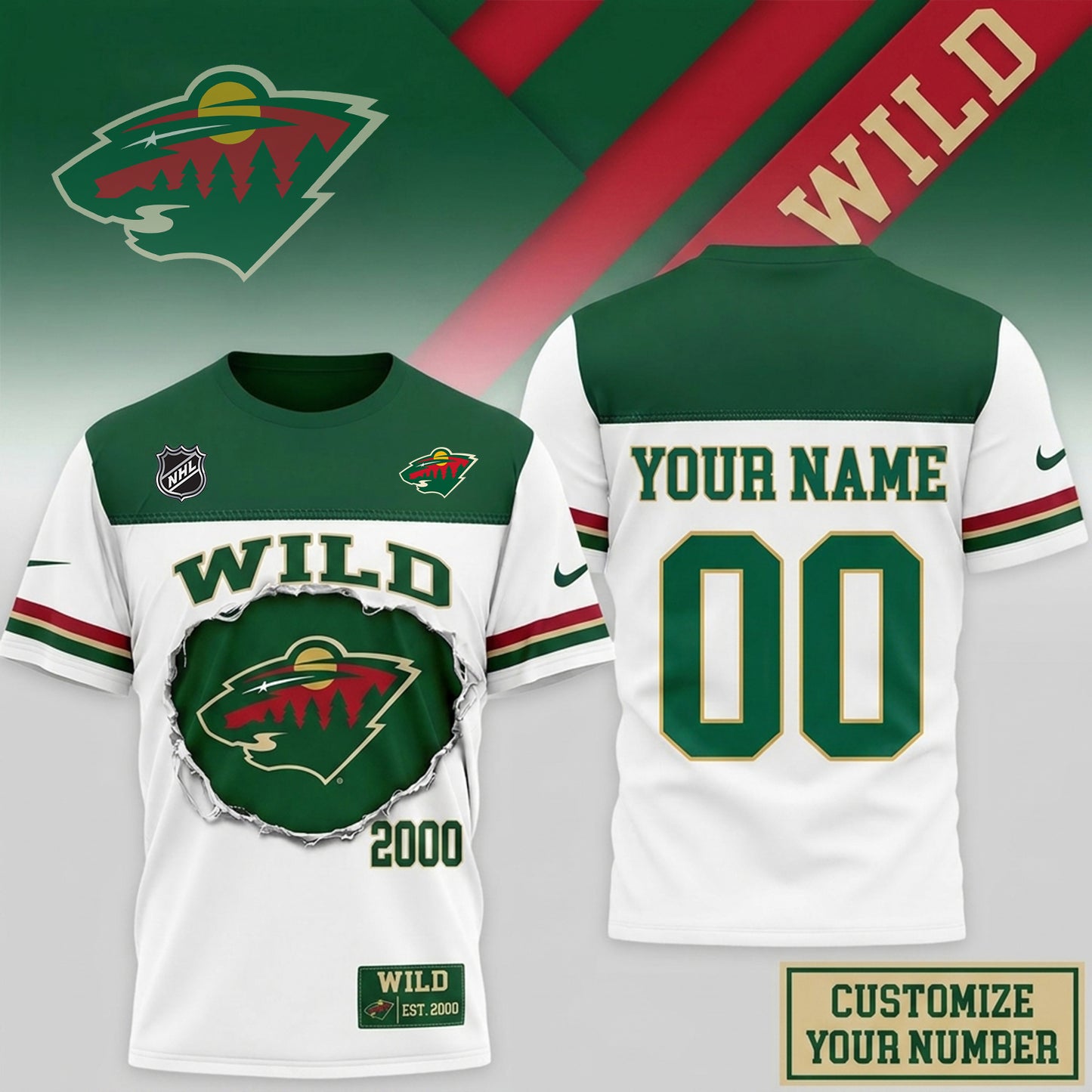 PREMIUM NHL X MW BESPOKE CRACK SHIRT LIMITED EDITIONS NDT NHM 300526