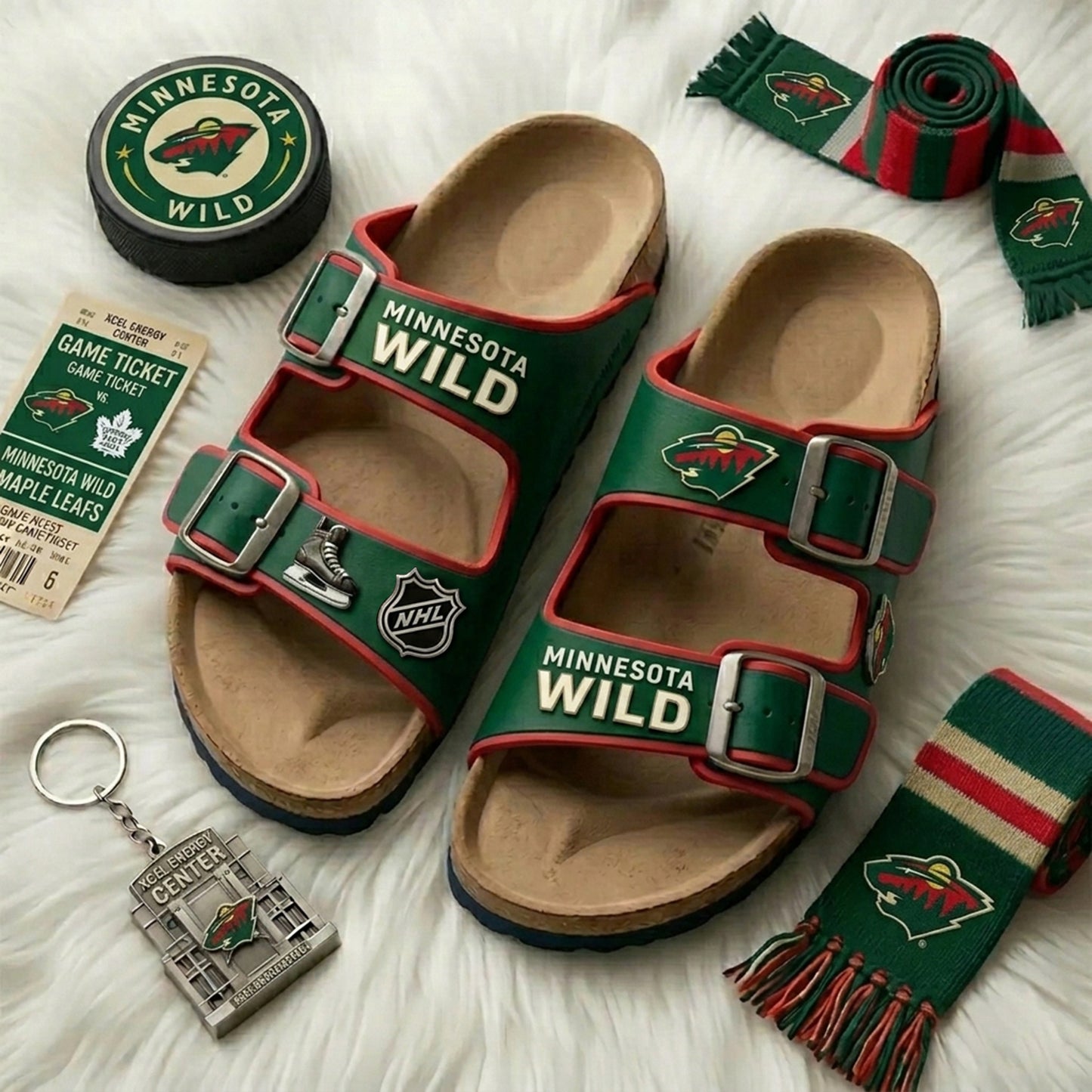 PREMIUM NHL X MW Birken-Inspired Double-Strap Sandals For Summer Holiday V3 NDT NHM 180526