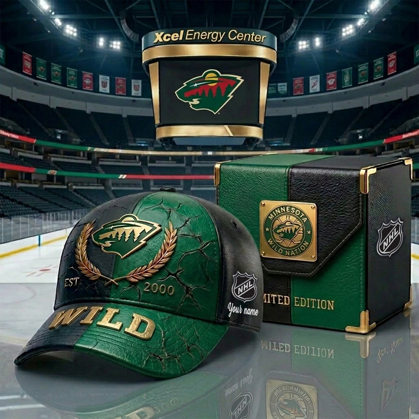 PREMIUM NHL X MW CRACK CUSTOM NAME V6 HAT NDT NHM 230426