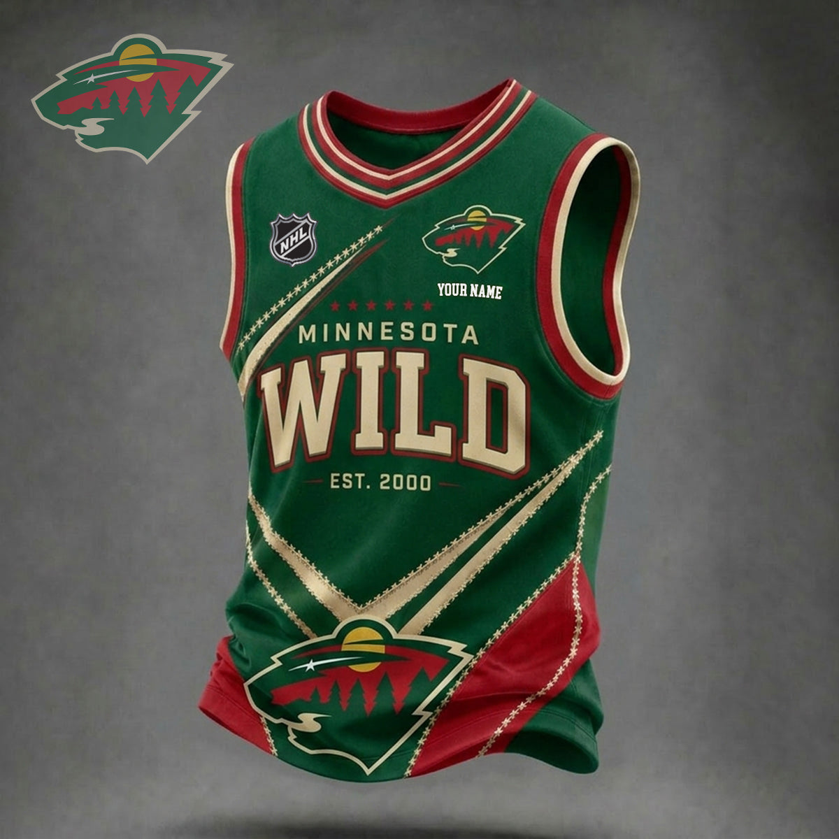 PREMIUM NHL X MW Game Day V-Neck Tank Top Custome Shirt NDT NHM 060626