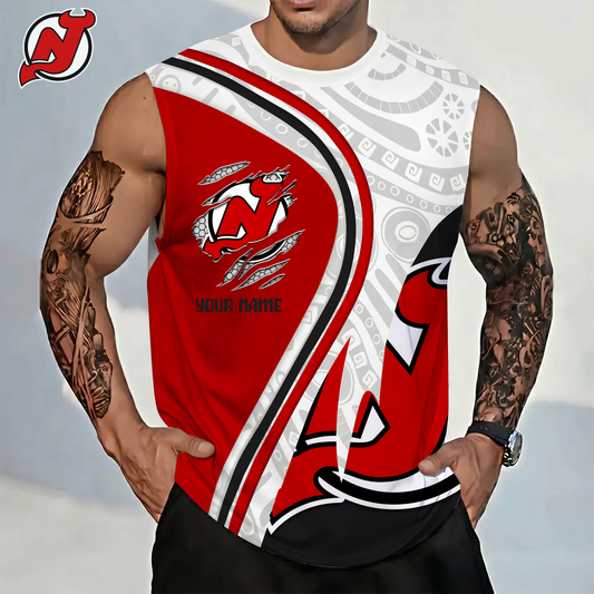PREMIUM NHL X NJD Personalized Tank Top Gift For Fans NDT VHM 140526
