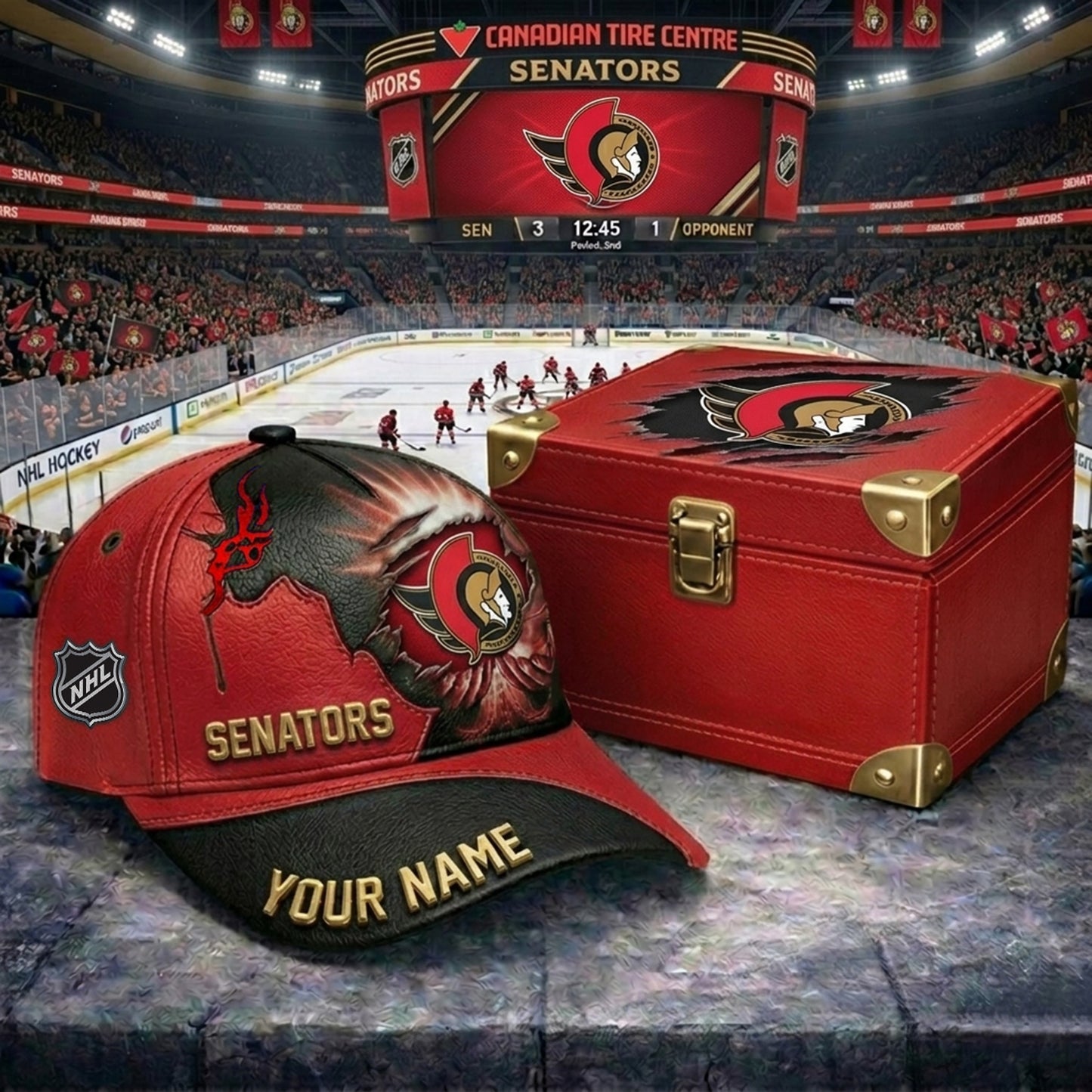 PREMIUM NHL X OS JESUS CRACK CUSTOM NAME HAT V30 NDT NHM 140526