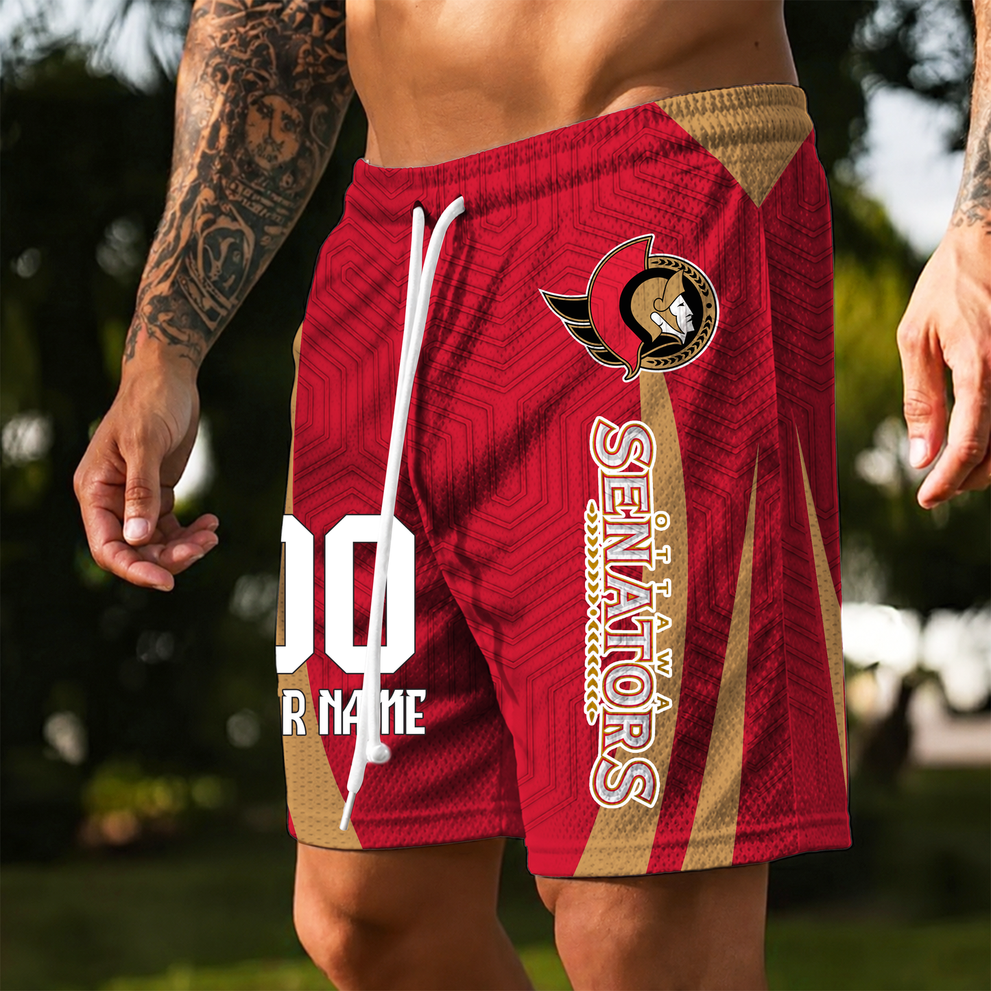 PREMIUM NHL X OS Personalized Short Pants  For Summer Holiday NDT VHM 150526