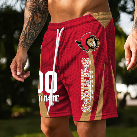 PREMIUM NHL X OS Personalized Short Pants  For Summer Holiday NDT VHM 150526